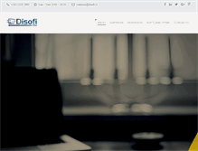 Tablet Screenshot of disofi.cl